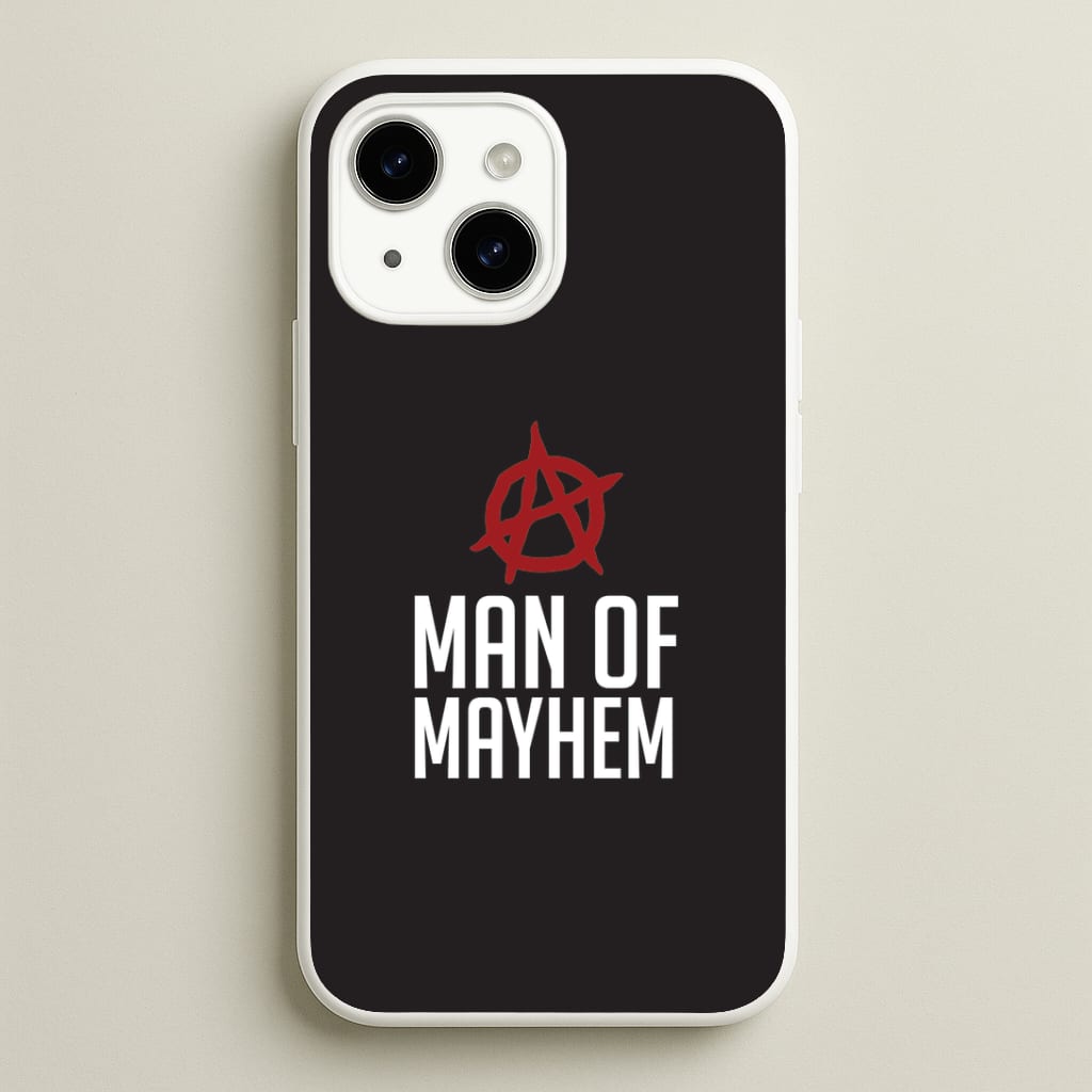 Man Of Mayhem iPhone 15 Case