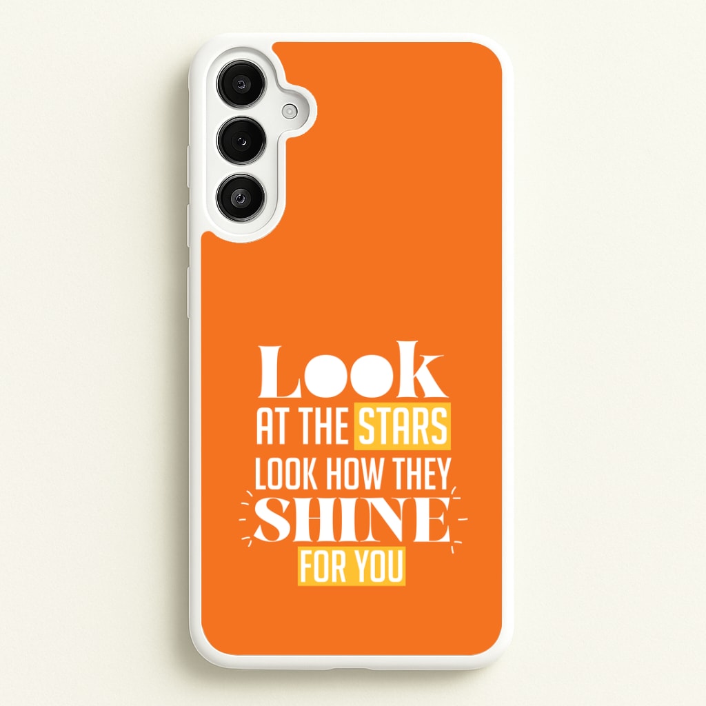 Look At The Stars Galaxy A36 Case