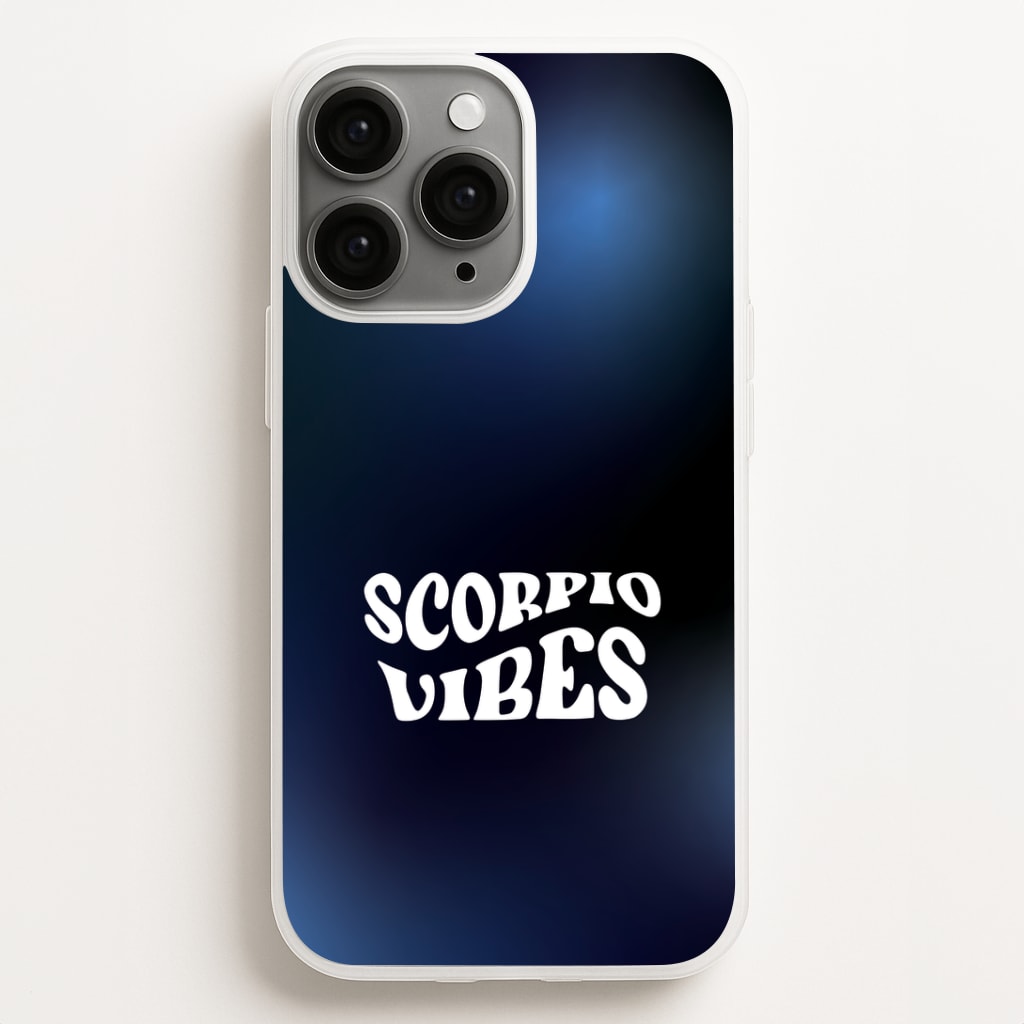Scorpio Vibes Gradient Zodiac iPhone 16 Pro Max Case