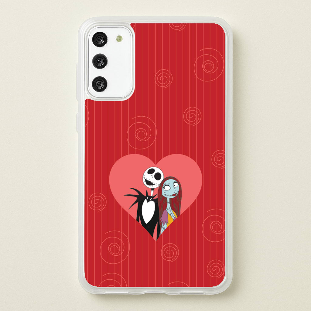 J And S Heart Galaxy A41 Case