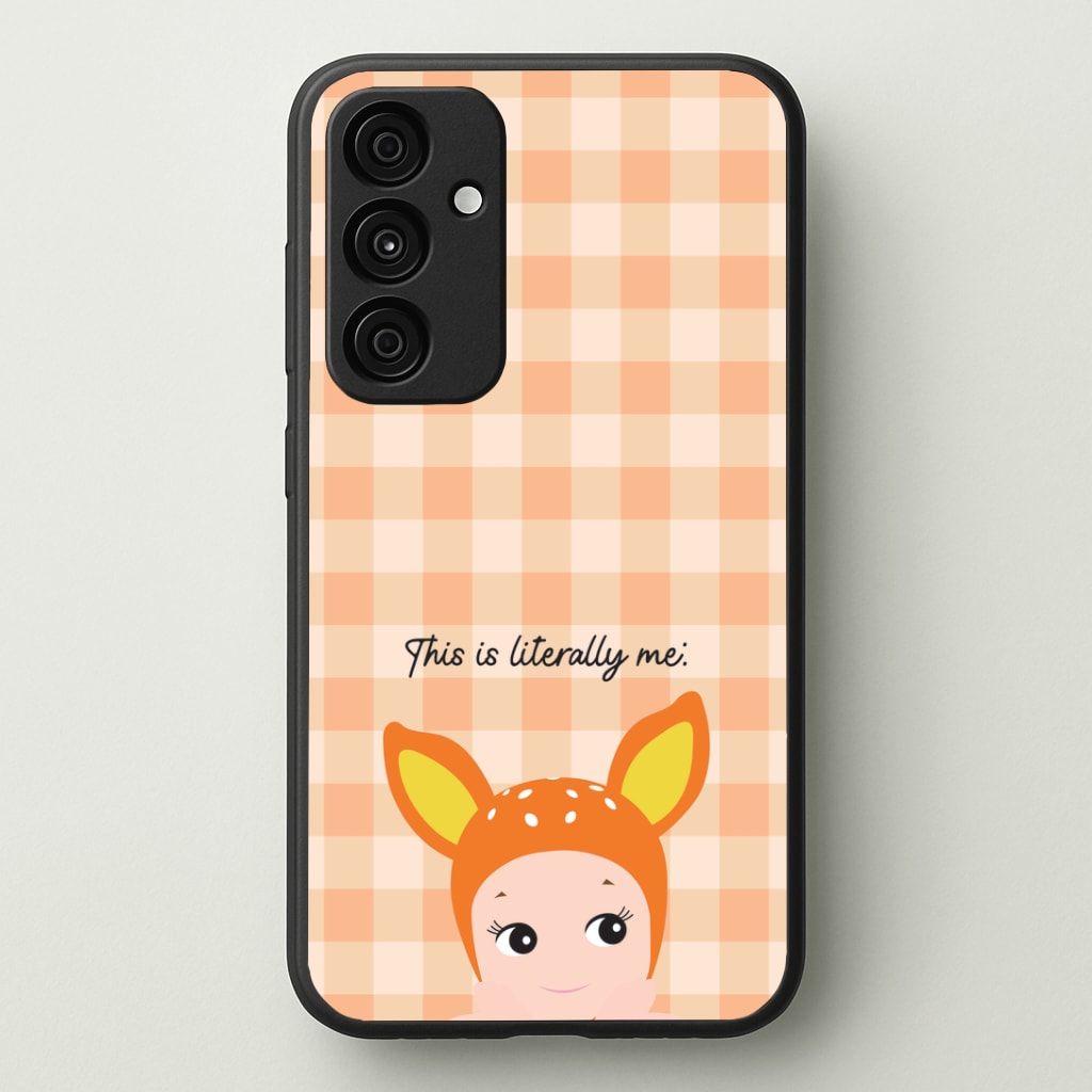 This Is Literally Me Galaxy A55 Case