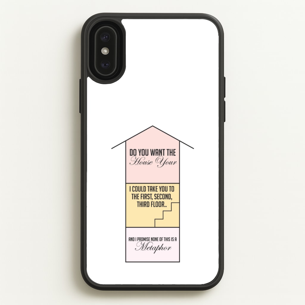 Do You Want The Tour Lyrics iPhone XS Max Case