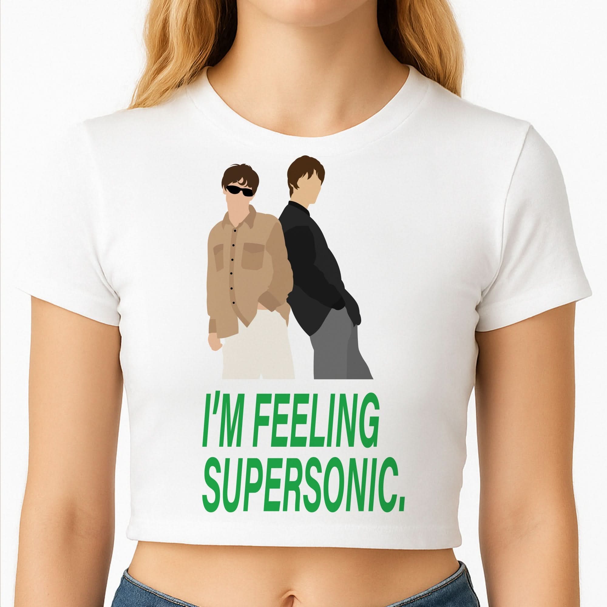 I'm Feeling Supersonic Crop Top