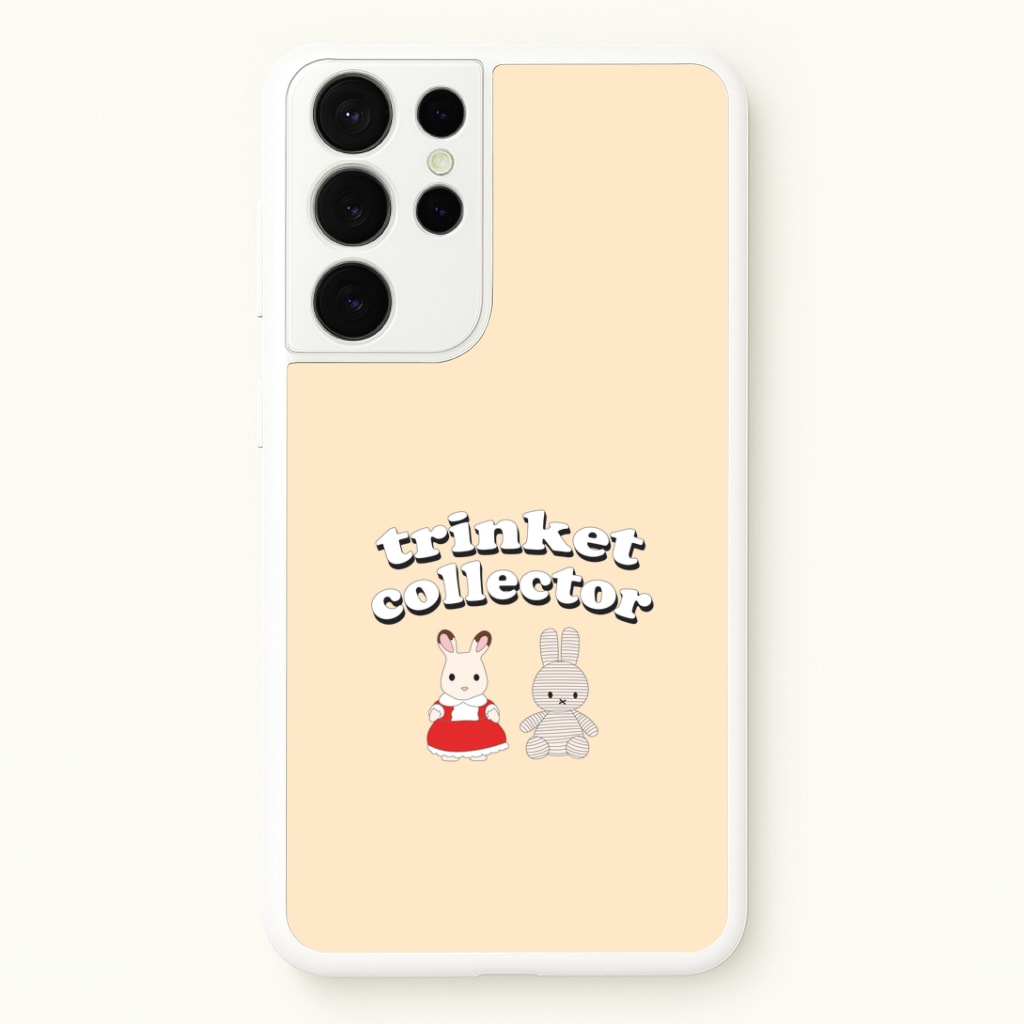 Trinket Collector Biege Galaxy S21 Ultra Case