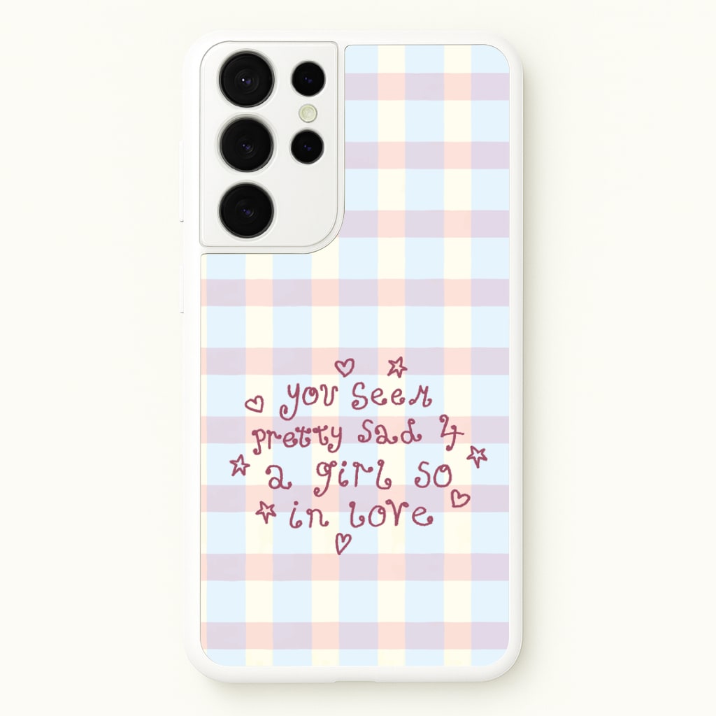 Dreamy Plaid Galaxy S21 Ultra Case