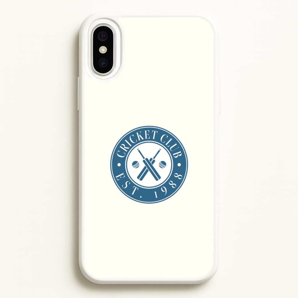 Cricket Badge iPhone XS Max Case