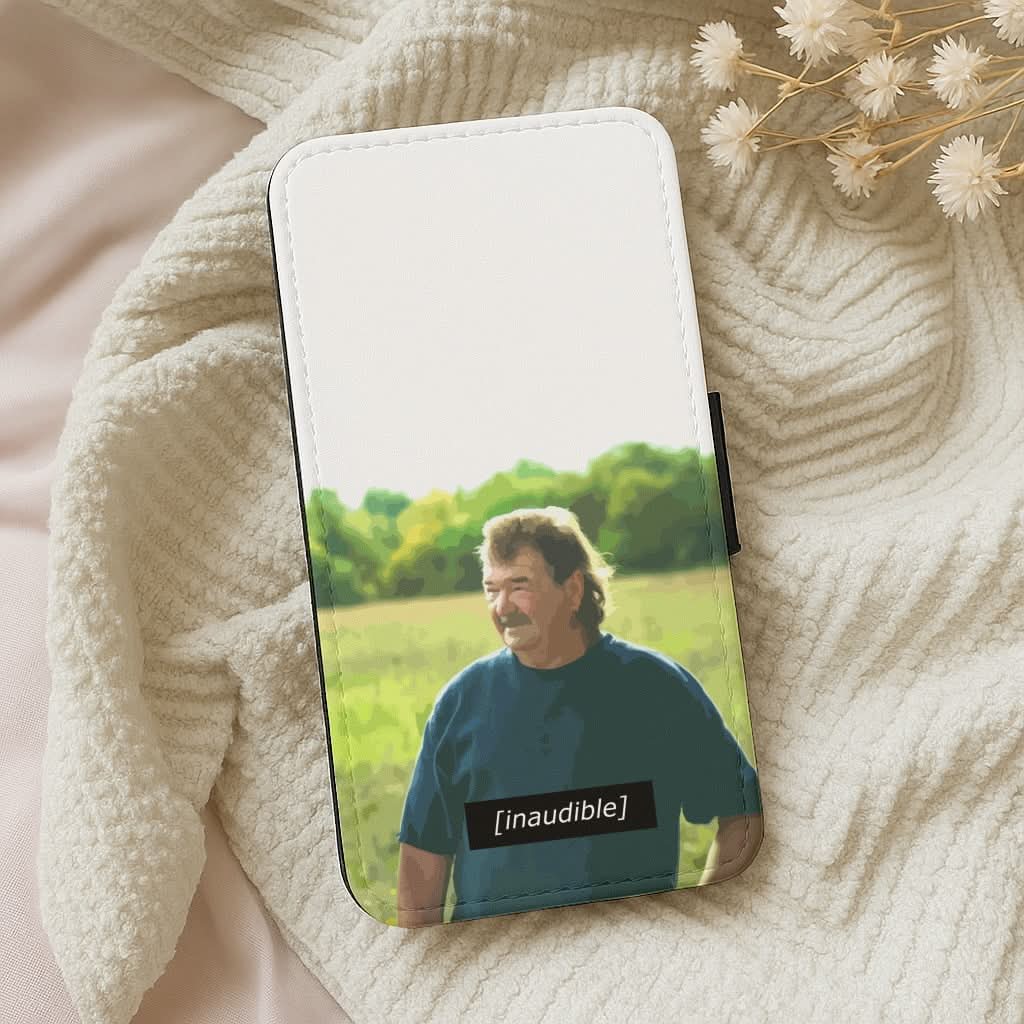 Inaudible Gerald Leather Phone Case