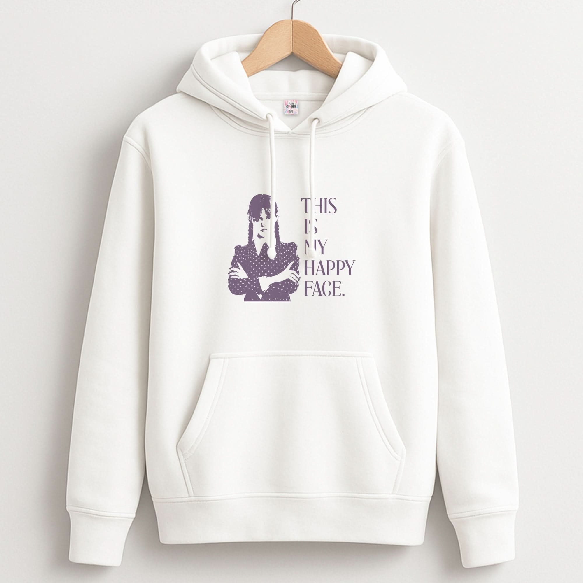 This Is My Happy Face Unisex Hoodie