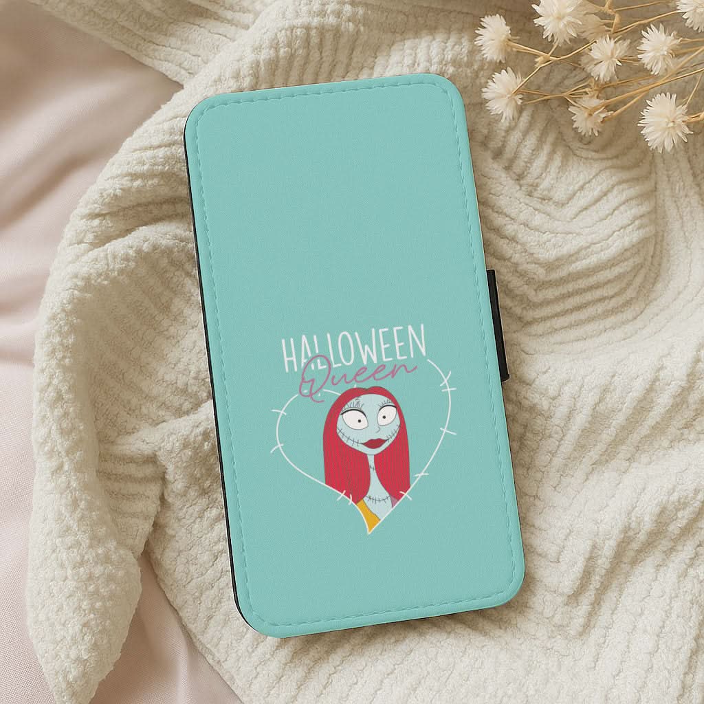 Halloween Queen Heart Leather Phone Case