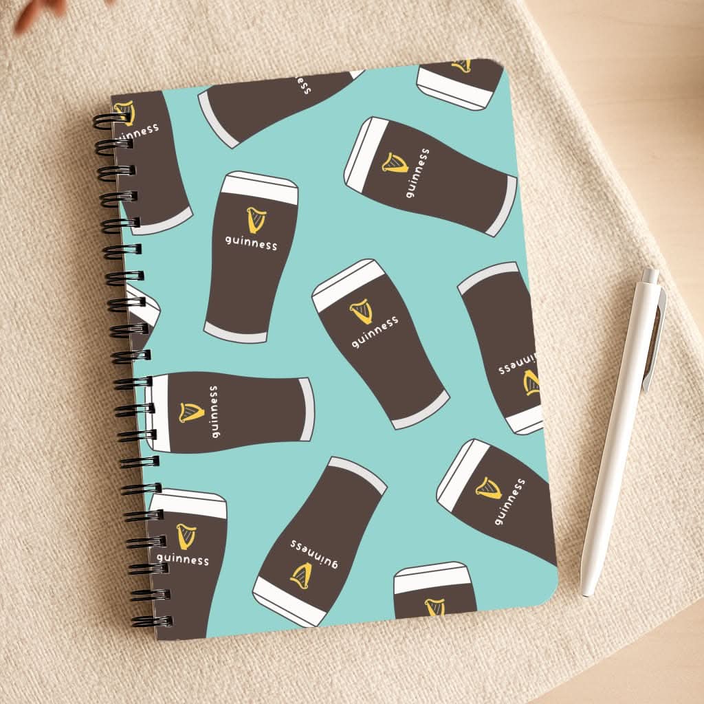 Stout Pint Pattern Notepad