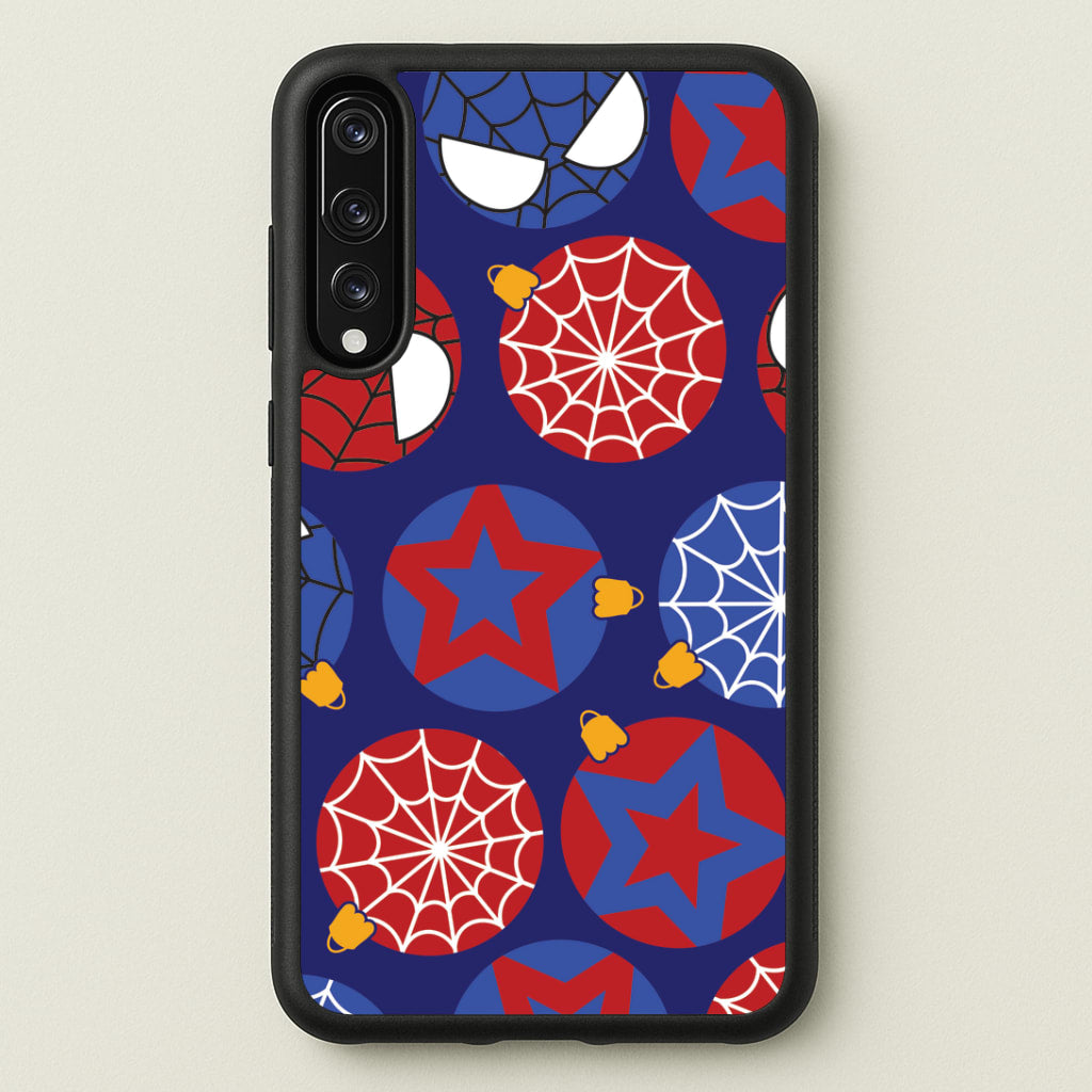 Spider Hero Baubles Pattern Huawei P20 Pro Case