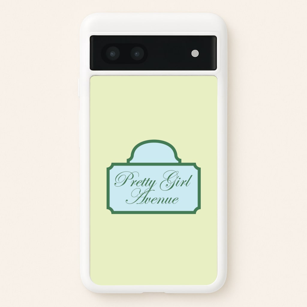 Pretty Girl Avenue Google Pixel 6a Case