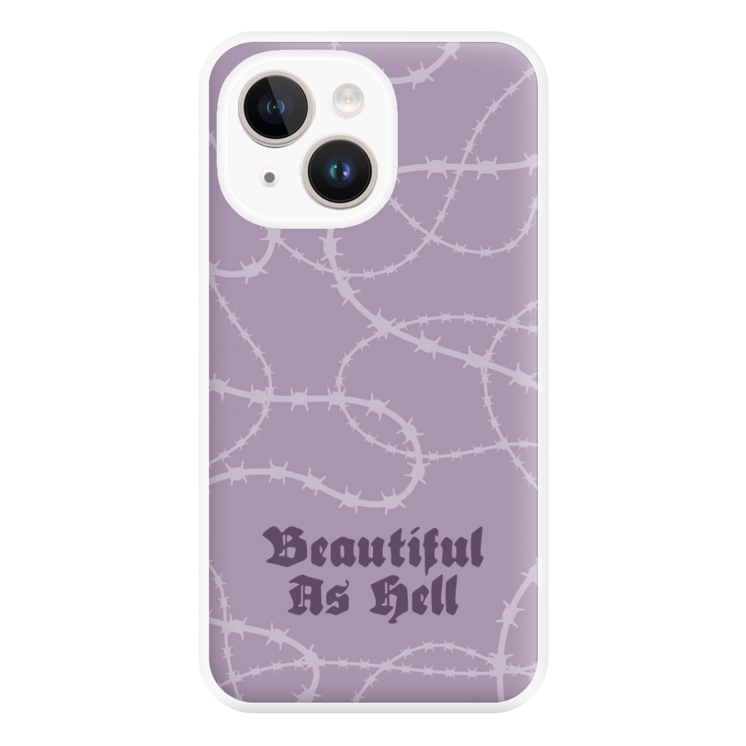 Beautiful As Hell Pattern iPhone 14 Plus Case