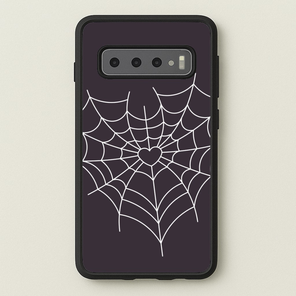 Spiderweb Hearts I Galaxy S10 Case