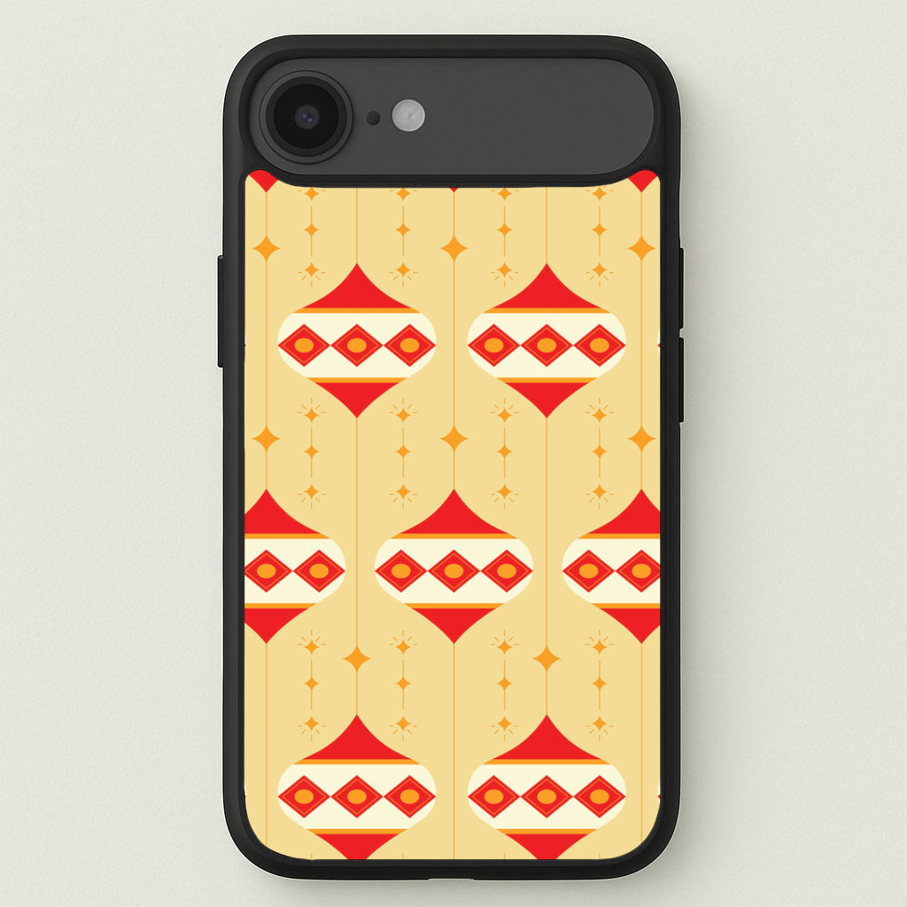 Abstract Christmas Baubles Pattern iPhone 17 Air Case