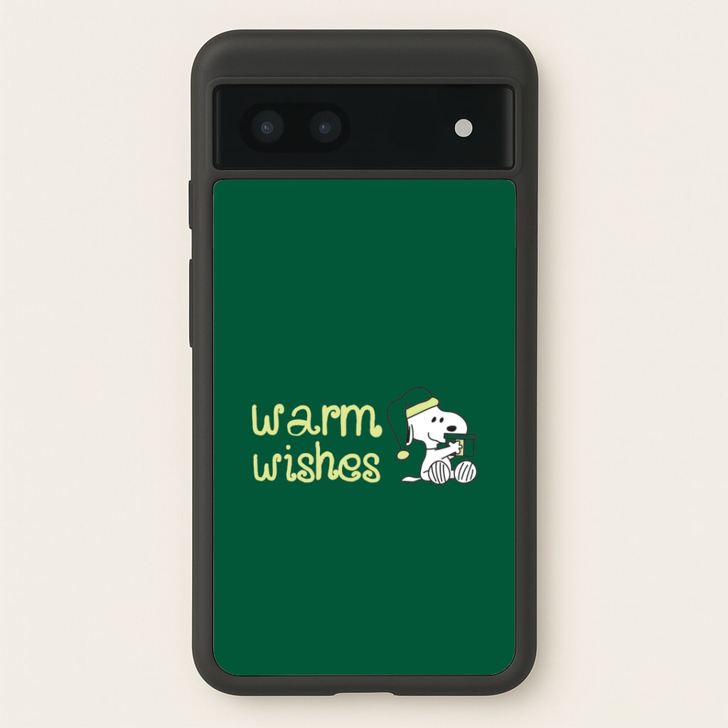 Cartoon Beagle Warm Wishes Google Pixel 6a Case
