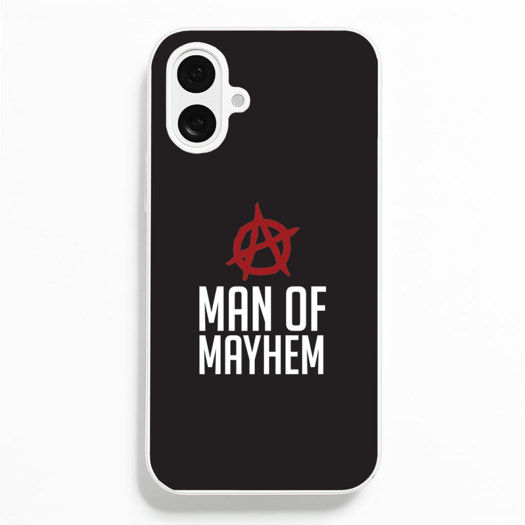 Man Of Mayhem iPhone 16 Plus Case