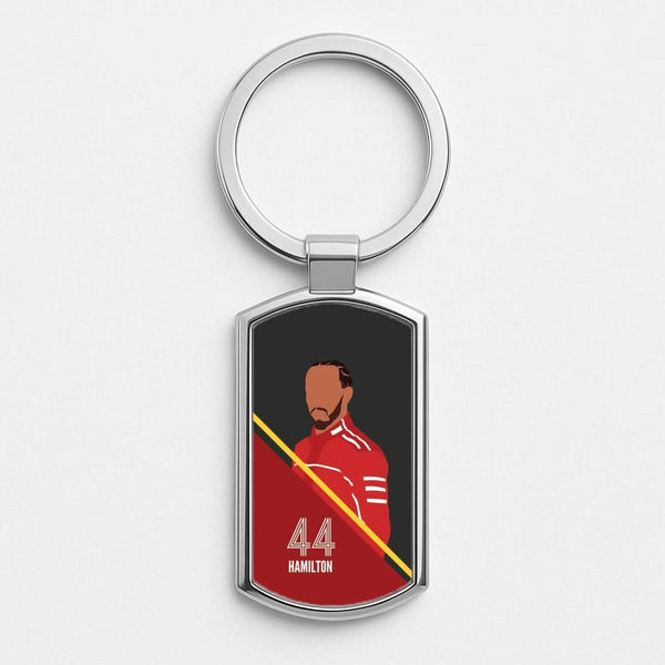 Hamilton 2026 Silver Metal Keyring