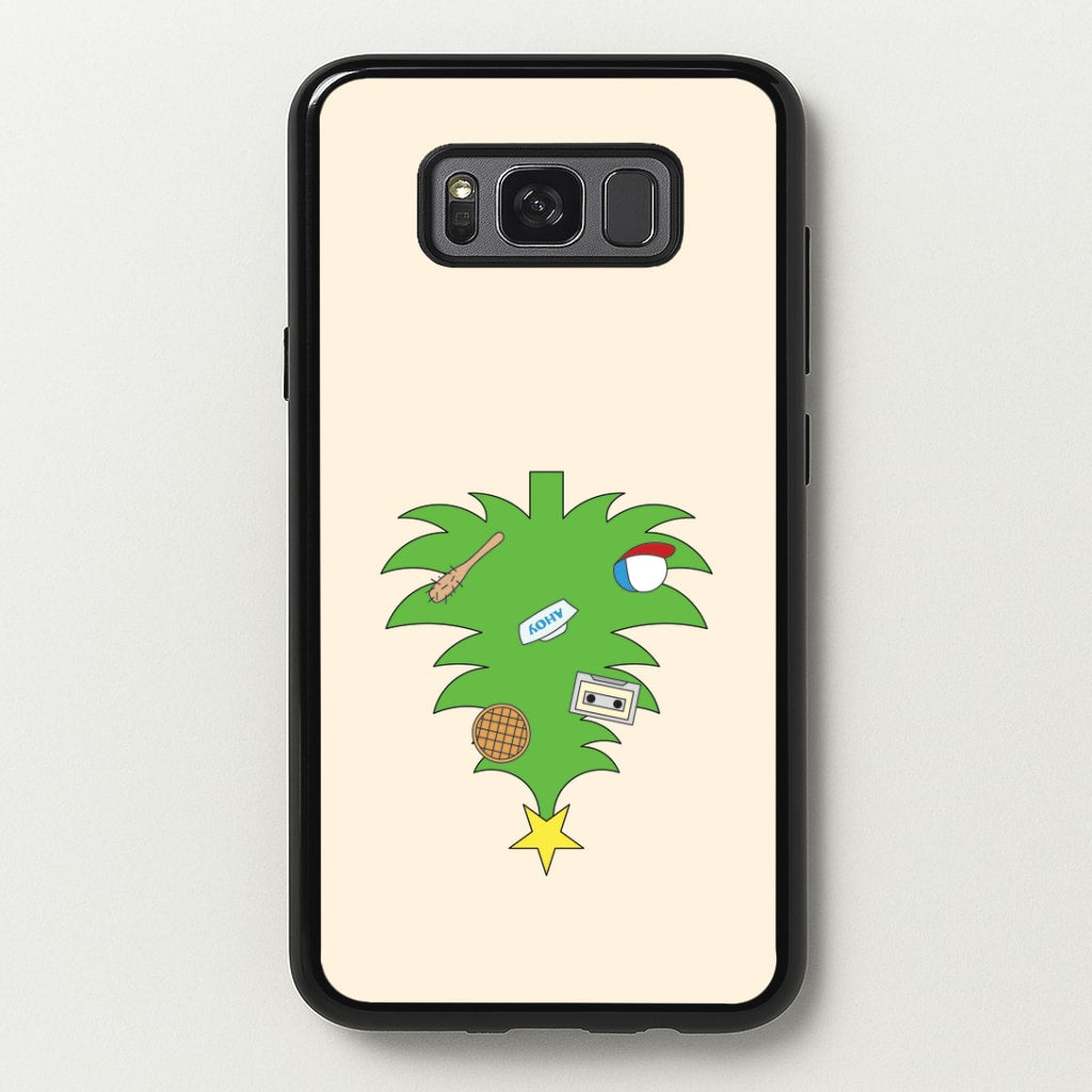 Upside Down Christmas Tree Galaxy S8 Plus Case