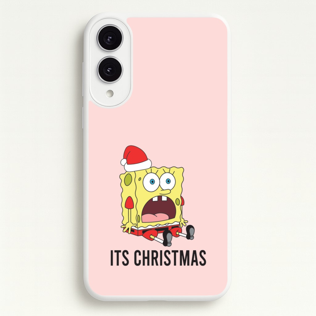 It's Christmas Cartoon Sponge Galaxy S25 Edge Case