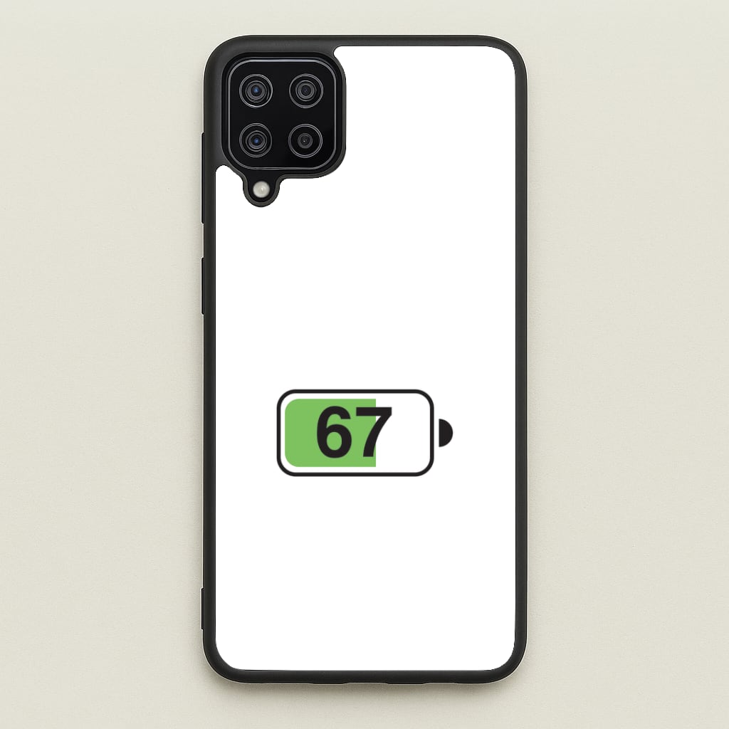 6 7 Battery Galaxy A12 Case