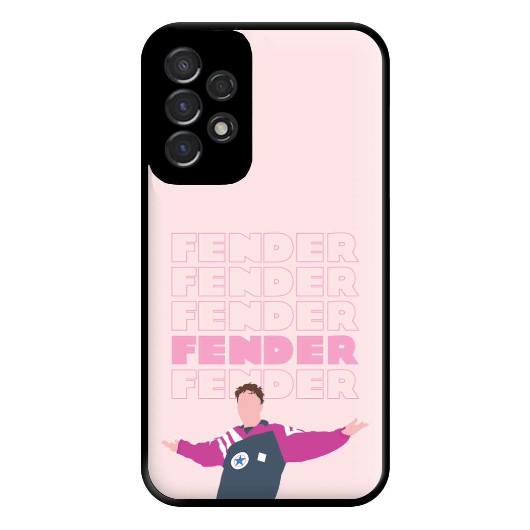 Fender Pink Sports Jersey Galaxy A53 Case