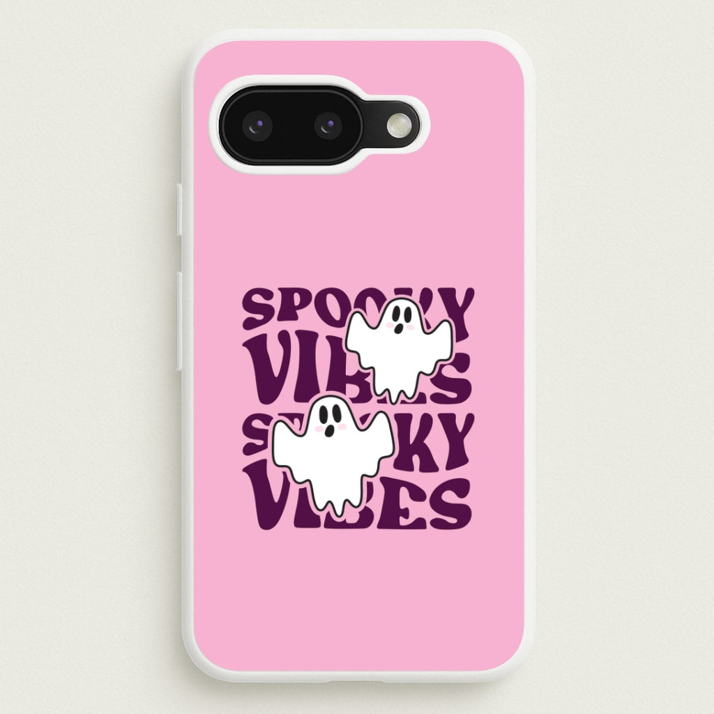 Spooky Vibes Pink Google Pixel 9a Case