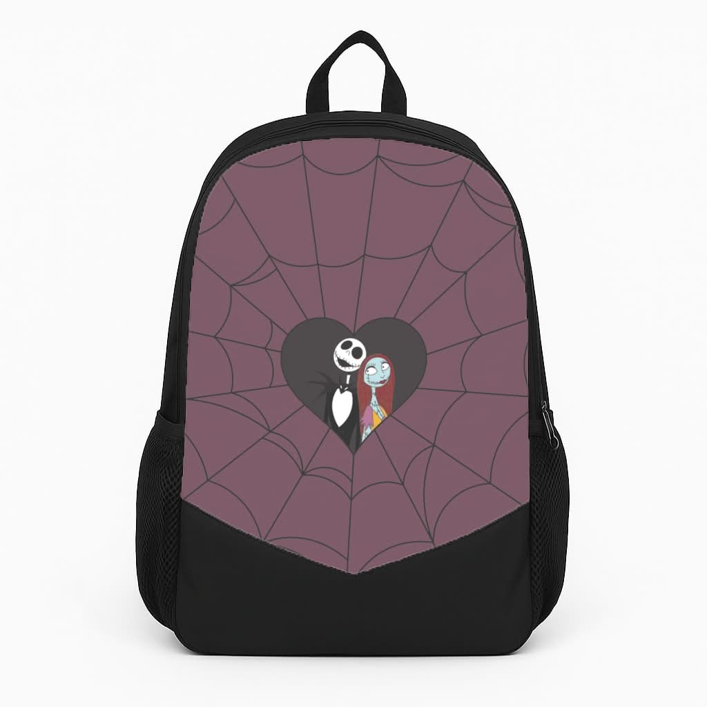 J And S Cobweb Heart Backpack