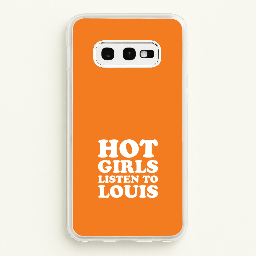 Hot Girls Listen To Louis Galaxy S10e Case