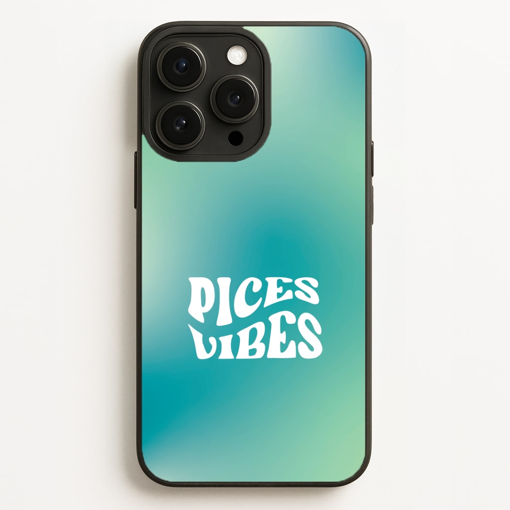 Pices Vibes Gradient Zodiac iPhone 16 Pro Case