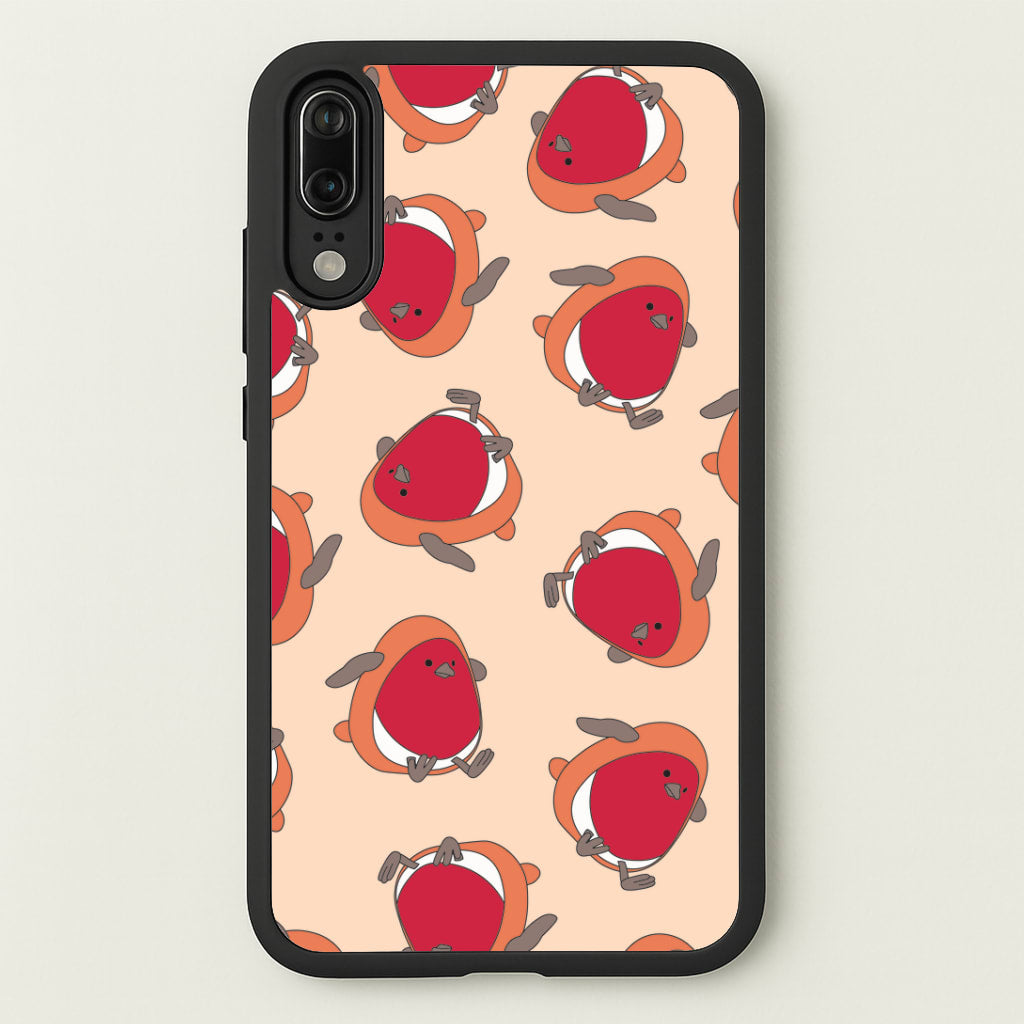Christmas Robin Plush Pattern Huawei P20 Case