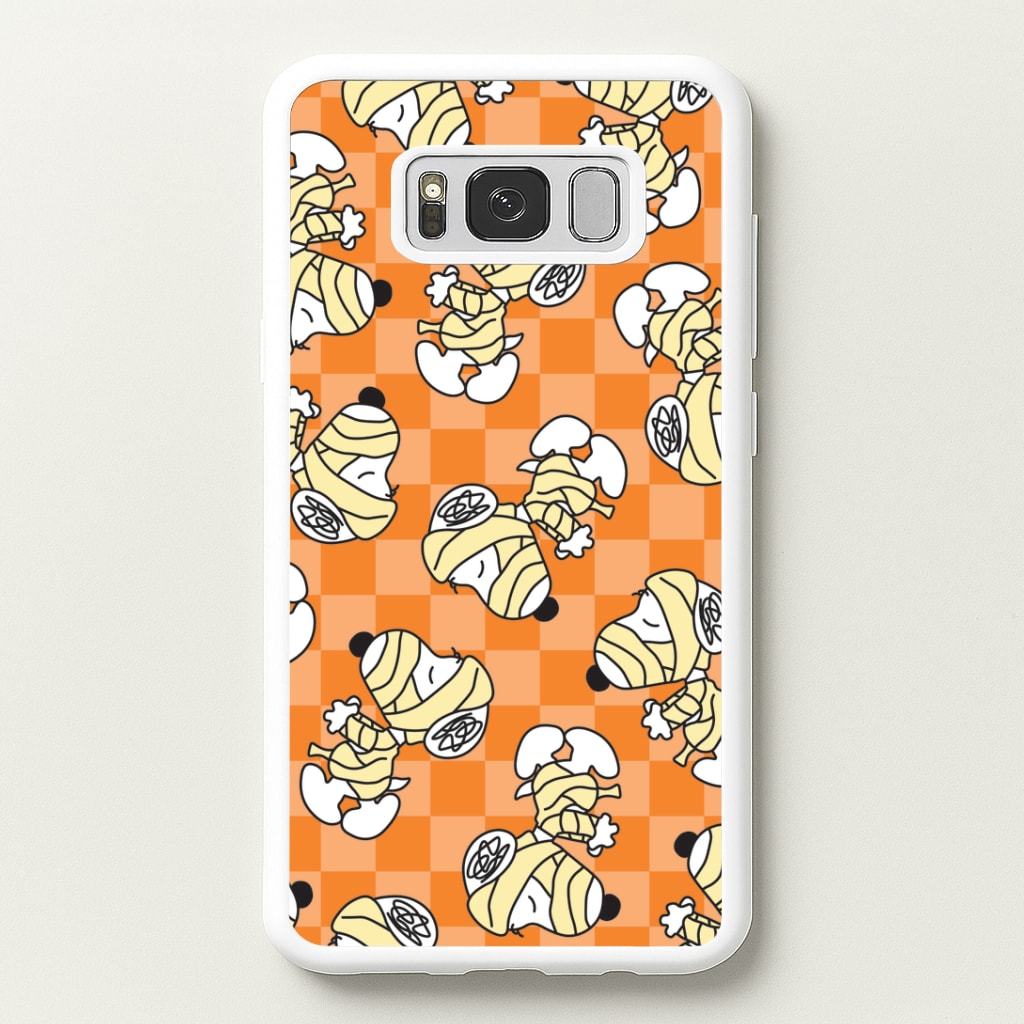 Mummy Cartoon Beagle Pattern Galaxy S8 Case