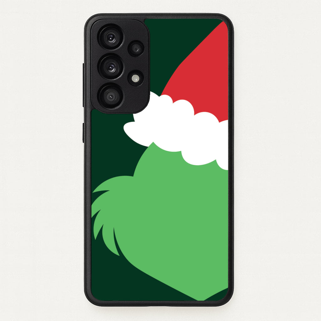 Green Creature Faceless Galaxy A33 Case