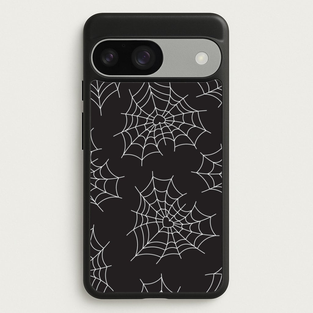 Spiderweb Hearts Pattern Google Pixel 9 / 9 Pro Case