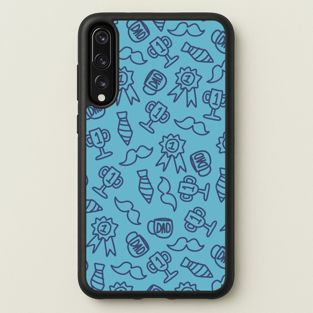 Dad Doodles Pattern Huawei P20 Pro Case