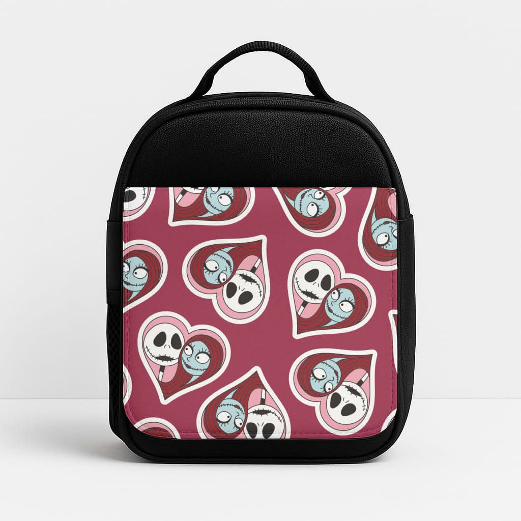 J And S Heart Pattern Lunchbox