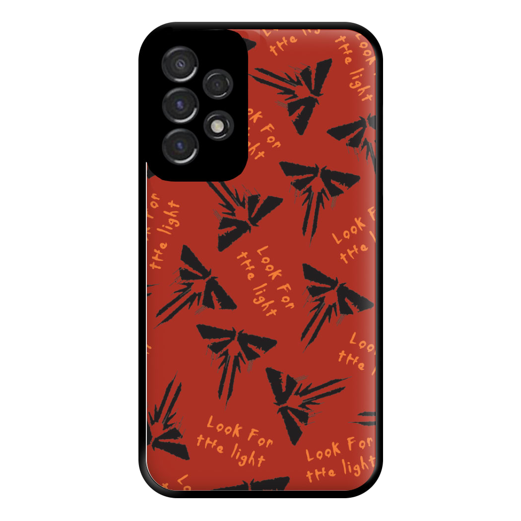 Look For The Light Firefly Pattern Galaxy A53 Case