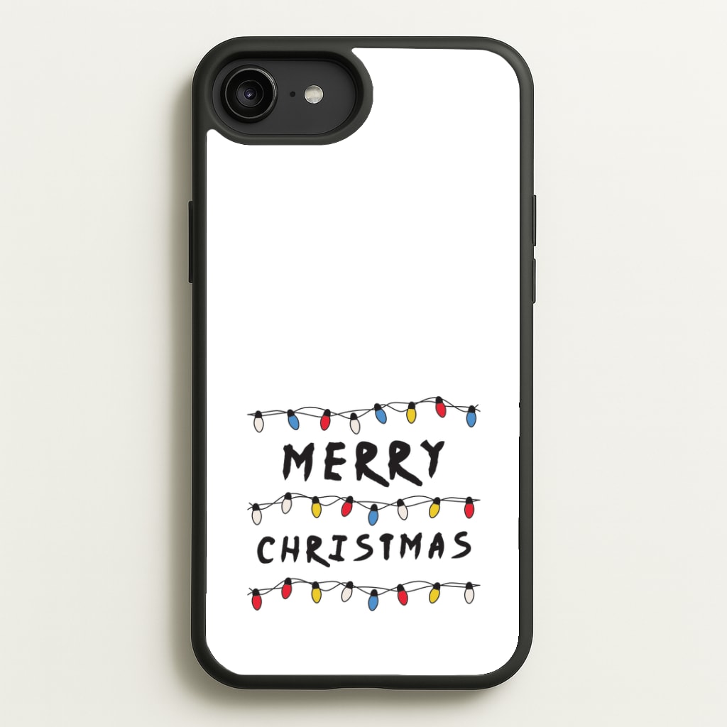 Merry Christmas String Lights iPhone 6 Plus / 7 Plus / 8 Plus Case