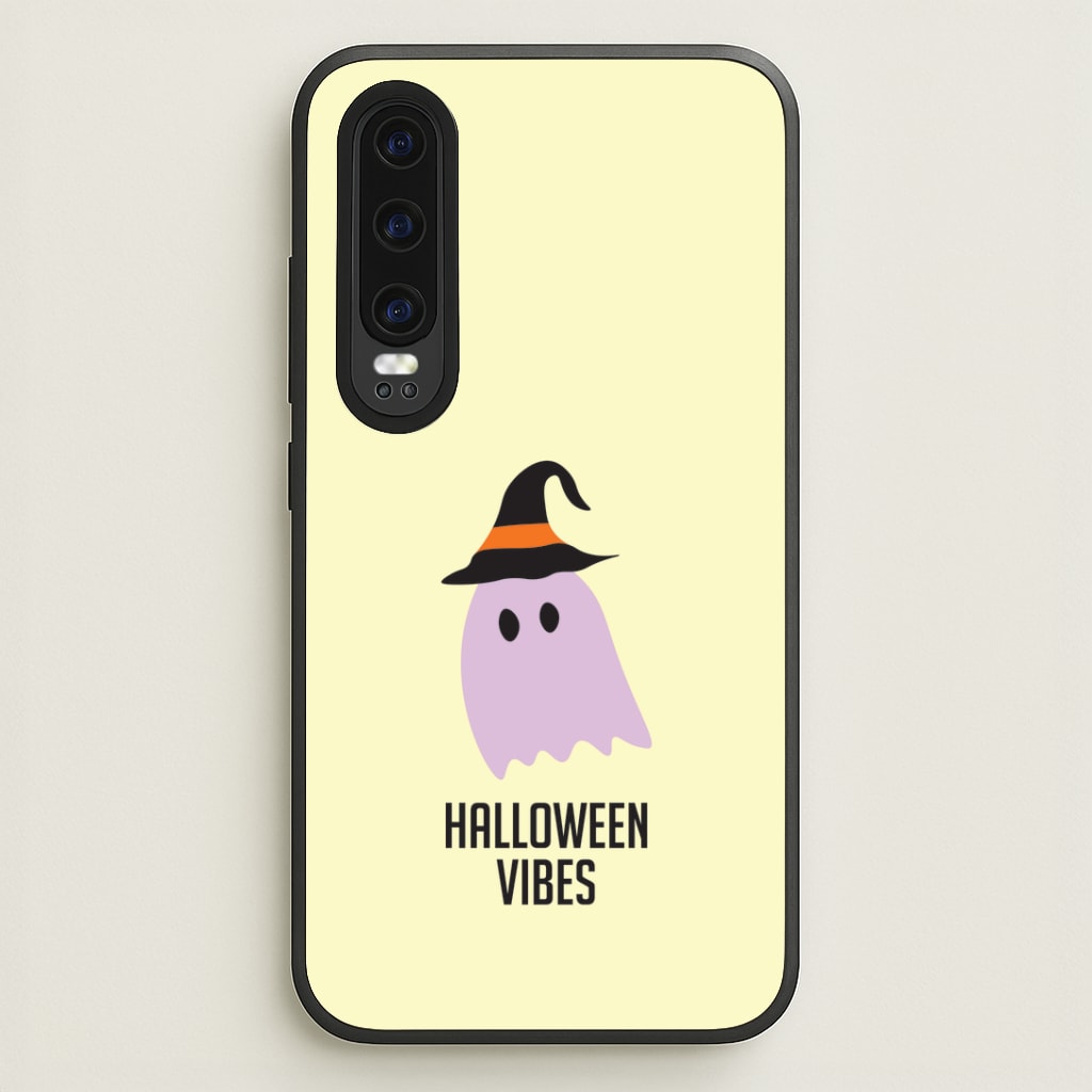Purple Ghost Halloween Vibes Huawei P30 Case