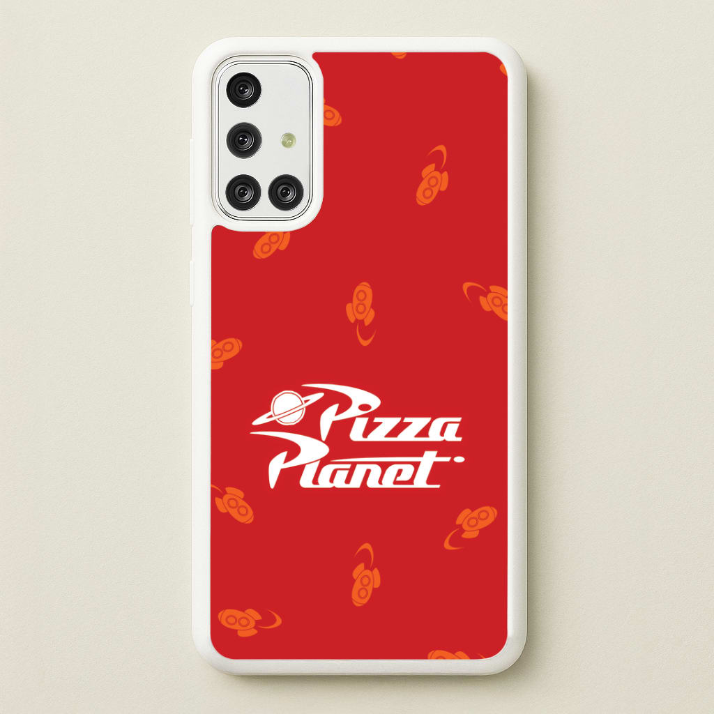 Pizza Planet Pattern Galaxy A71 Case