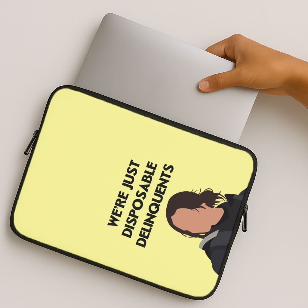 Disposable Delinquents MacBook Cover