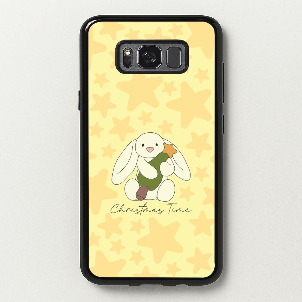 Christmas Bunny Stars Plush Galaxy S8 Plus Case