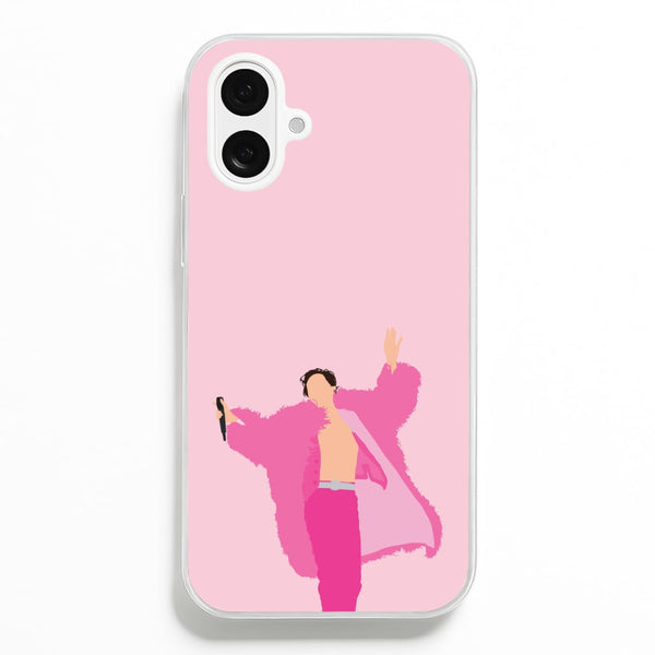 Harry Pink Coat iPhone 16 Plus Case