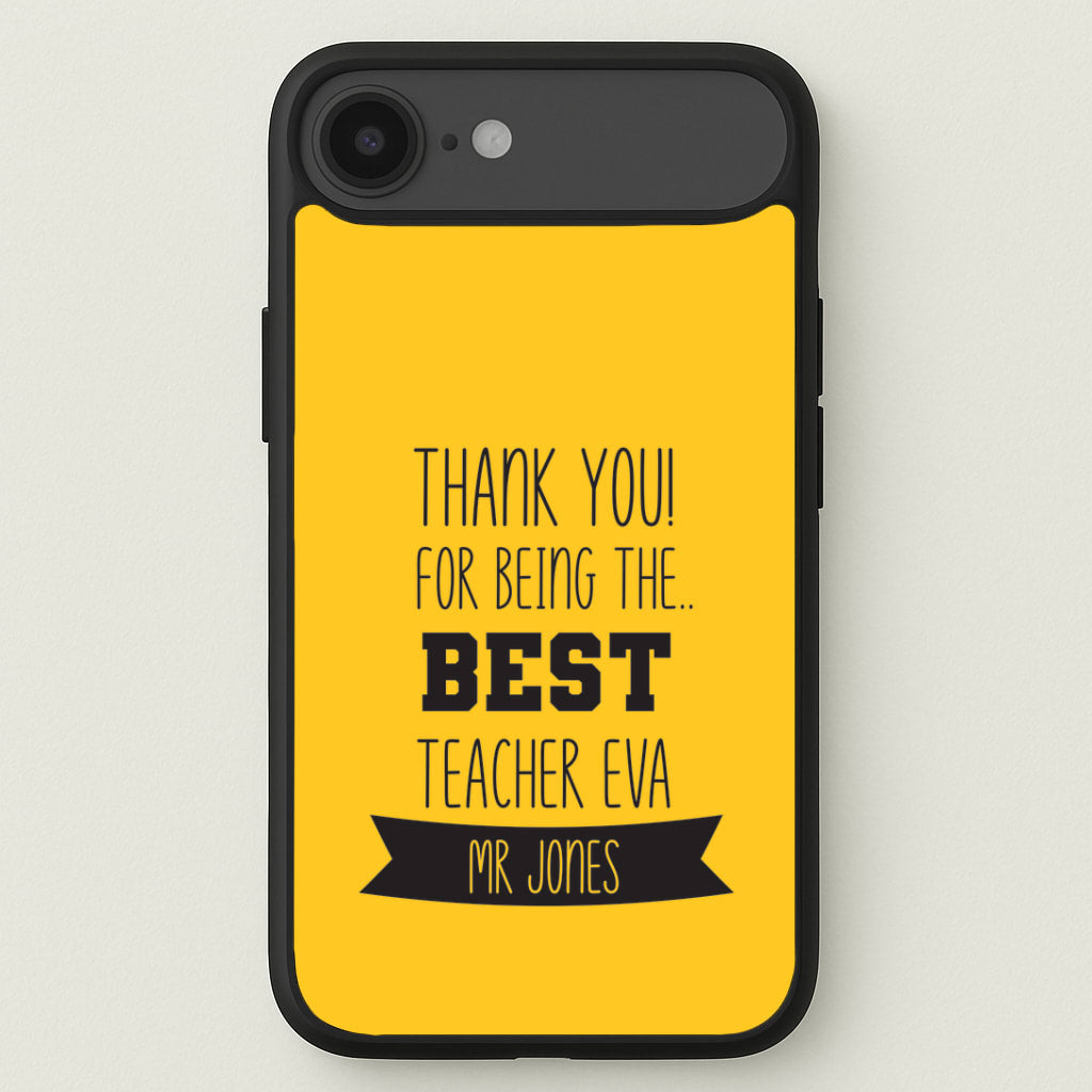Thank You For Being The Best Teacher iPhone 17 Air Case