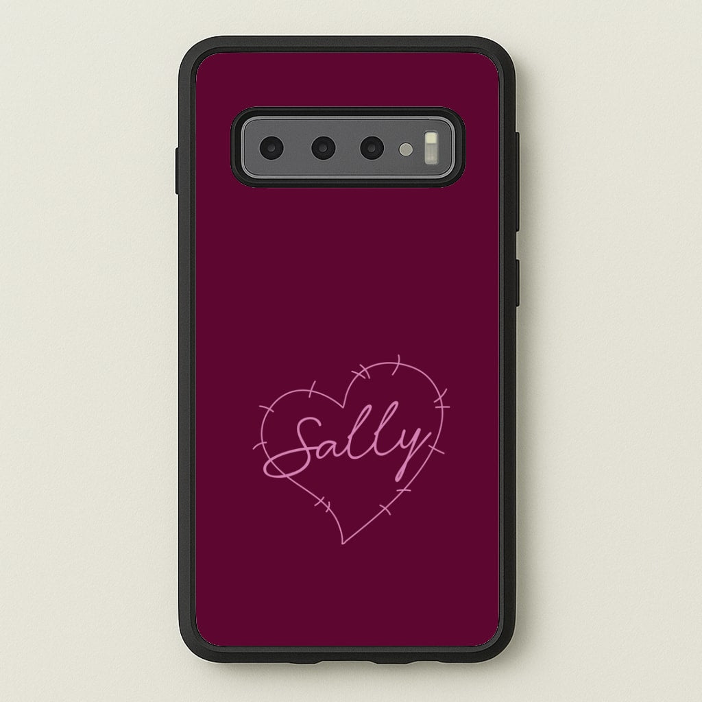 Stitched Heart Sally Galaxy S10 Plus Case