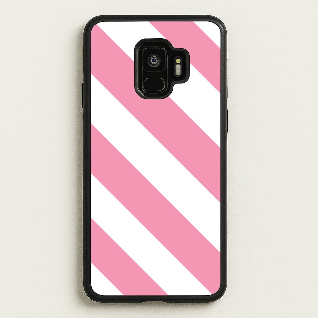 Candy Cane Stripes Galaxy S9 Case