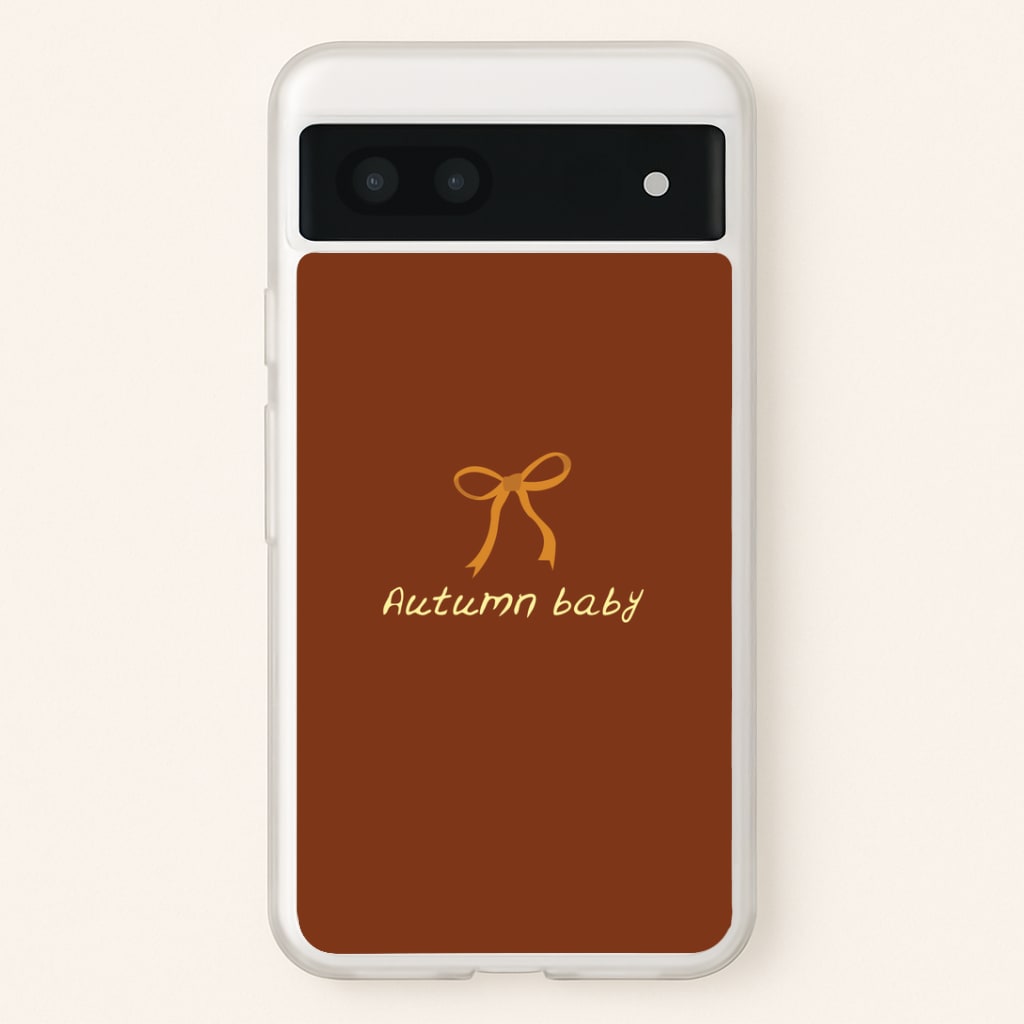 Autumn Baby Google Pixel 6a Case