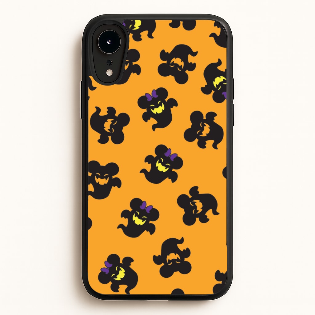 Mouse Ghosts Pattern iPhone XR Case