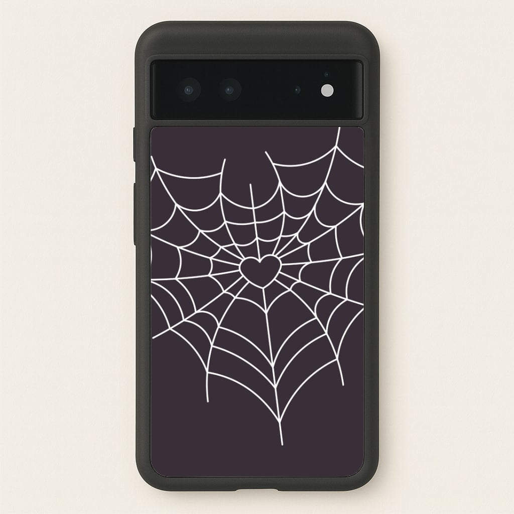 Spiderweb Hearts I Google Pixel 6 Case