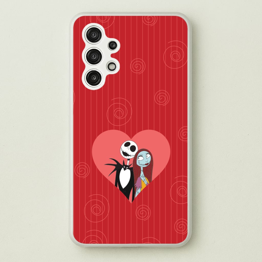 J And S Heart Galaxy A13 Case